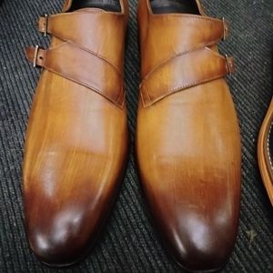 Mens hand painted patina